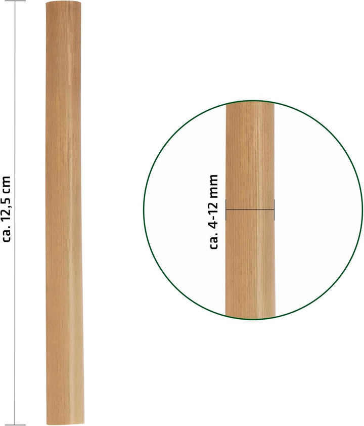 GARDIGO® Bambusröhrchen für Insektenhotel - 150 Stück - Bambus Niströhren für Wildbienen, Zubehör fü