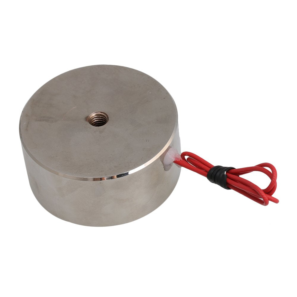BQLZR Silver Holding Electromagnet DC 12V 80Kg 65 x 30mm Simple Control