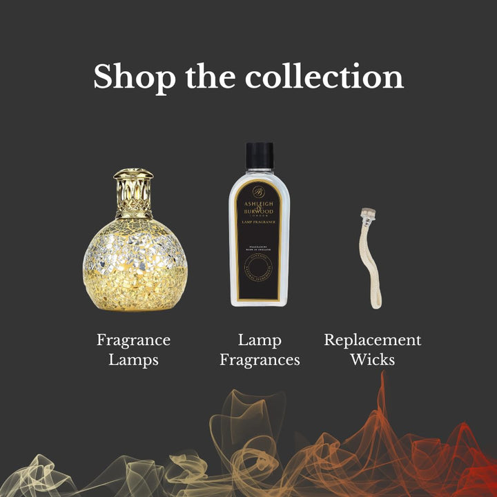 ASHLEIGH & BURWOOD Duft Lampe Geschenkset - Ägyptische Sonnenuntergang Lampe & Marokkanische Gewürze