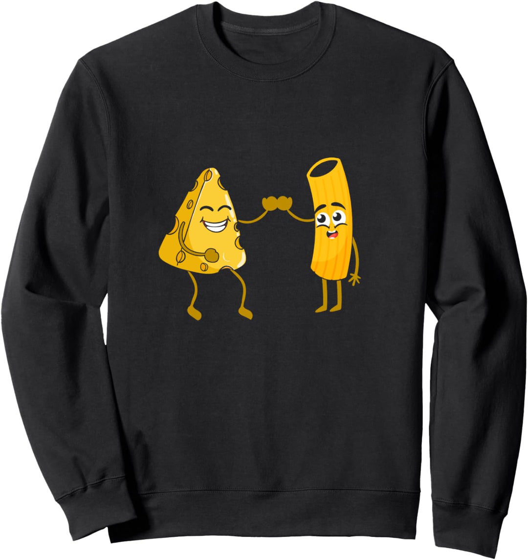 Makkaroni und Käse Kinder Männer Frauen Nudel Sweatshirt