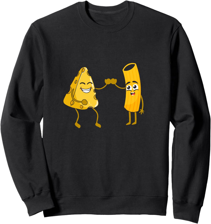 Makkaroni und Käse Kinder Männer Frauen Nudel Sweatshirt