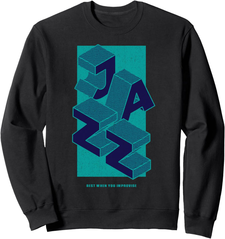Musik Komisch Jazz Sweatshirt