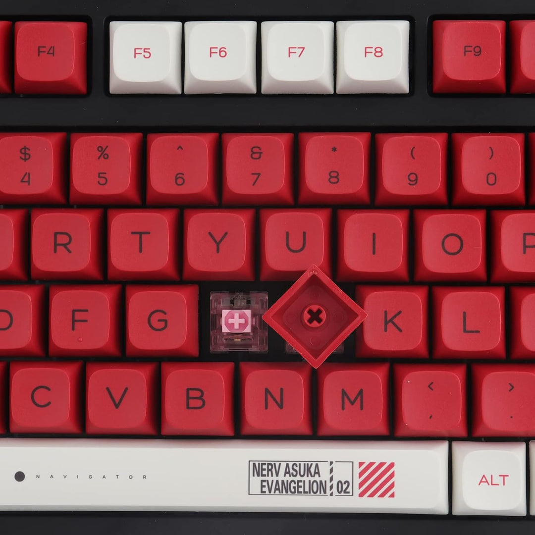 PBT Keycaps 138 Tasten XDA-Profil Dye-Sublimation für ANSI(US) Layout Gateron Kailh Cherry MX Switch