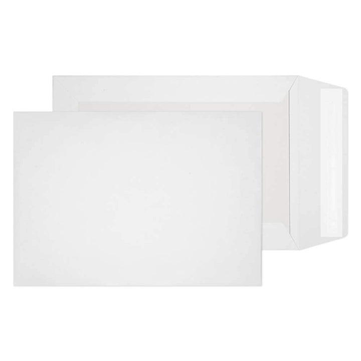 Blake Purely Packaging Papprückwand Versandtasche Haftklebung Manille C5 229 x 162 mm Weiss, C5 229