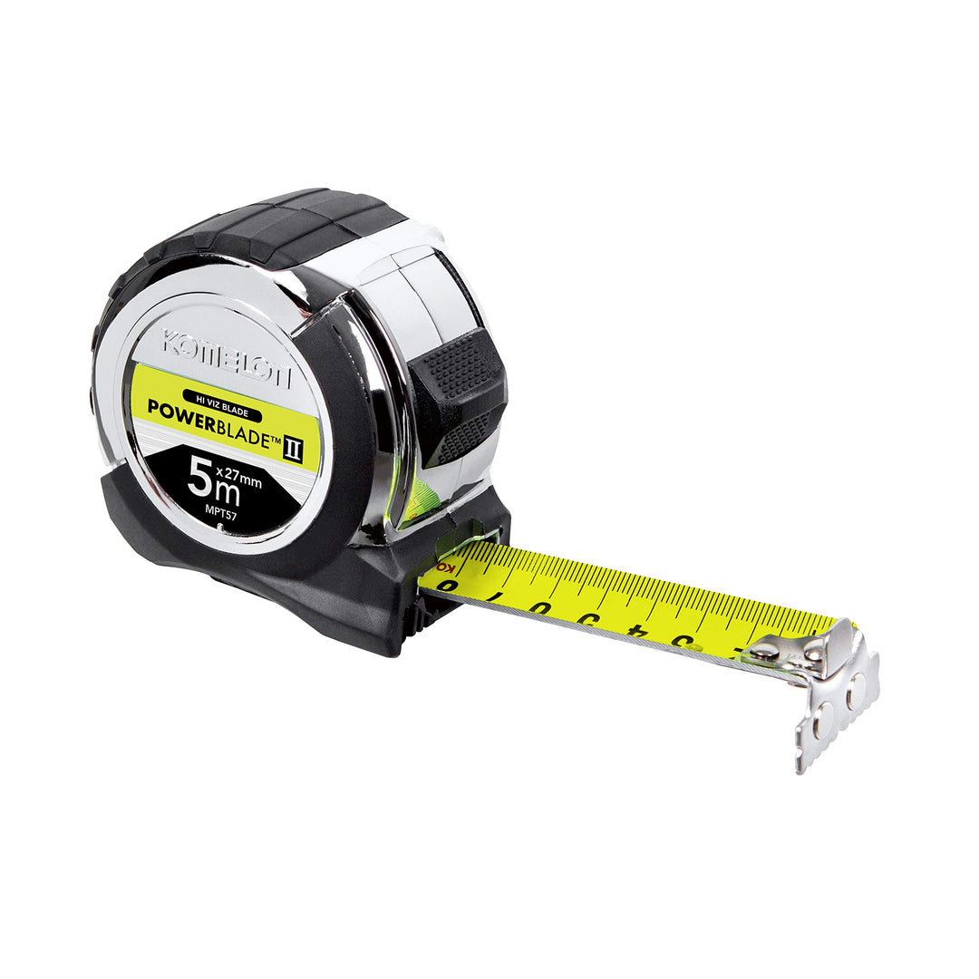 Komelon PowerBlade Klebeband, 5 m (Breite 27 mm), Einheitsgrösse, KOMMPT516M, Schwarz