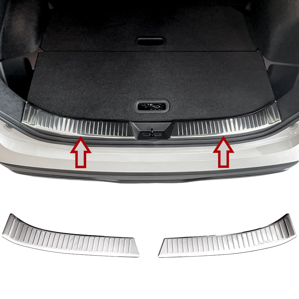 Ladekantenschutz Edelstahl CHROM kompatibel für Nissan Qashqai ab BJ 2021> | premium Qualität von RE