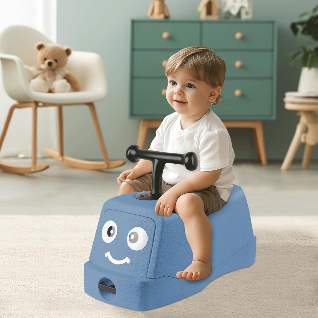 Buggy - Rutscherfahrzeug Spielzeug -Multifunktion Montessori Spielzeug- Baby Lauflernhilfe,Rutschfah