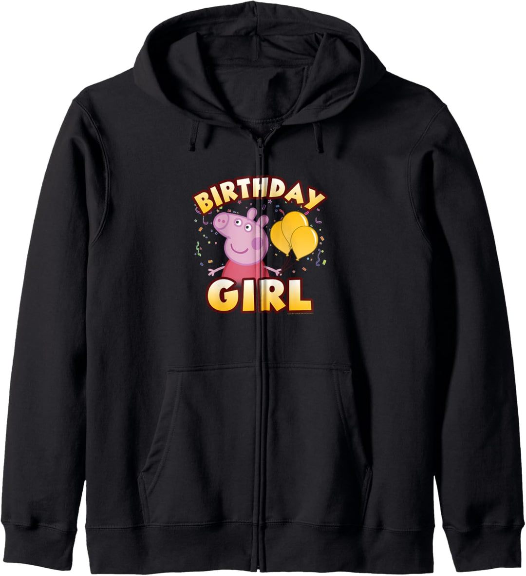 Peppa Pig Alles Gute zum Geburtstag Girl Kapuzenjacke