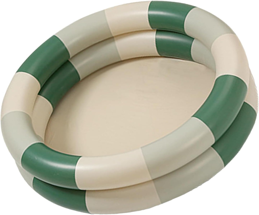 Aufblasbarer Pool Baby Retro Blow Up Swimming Pool Familie Niedlicher Stil Verdickter Wasserpool (Gr