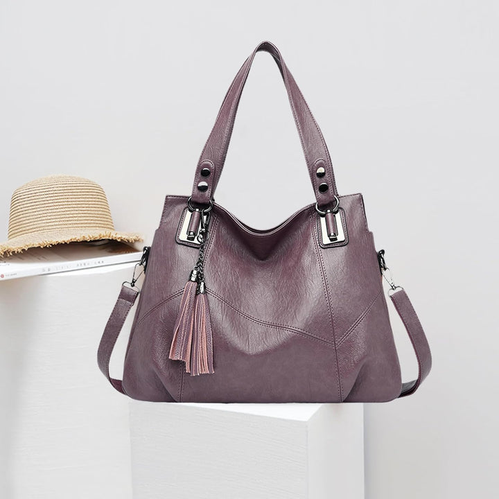 NICOLE &amp; DORIS Damen Handtasche Mode Umhängetasche mit grosser Kapazität Schultertasche Retro Shoppe