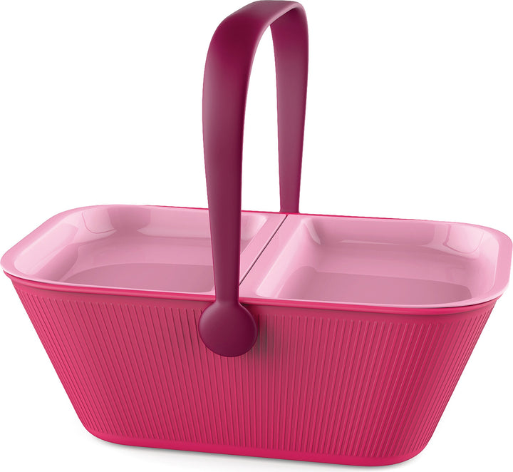 Alessi Picknick Korb Hund Rose, Rose