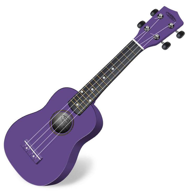 Classic Cantabile US-100 VT Sopranukulele (Ukulele, Uke, 15 Bünde, leichtgängige Gitarrenmechanik) v
