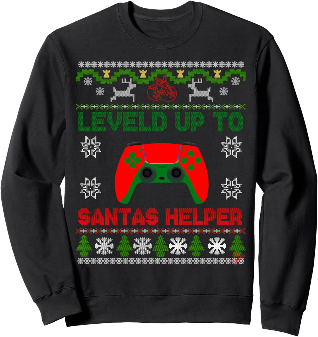 gamer Weihnachtspulli hässlicher Weihnachtspullover Gamer Sweatshirt