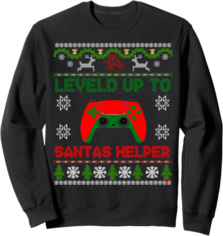 gamer Weihnachtspulli hässlicher Weihnachtspullover Gamer Sweatshirt