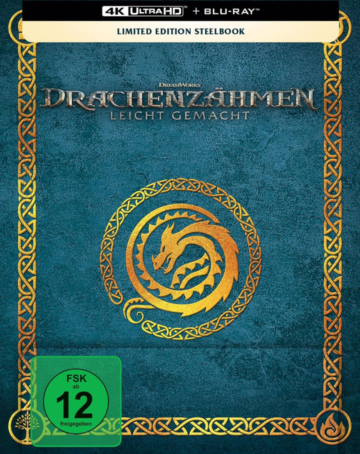 Drachenzähmen leicht gemacht - Limited Steelbook (4K UHD + Blu-ray), 4K