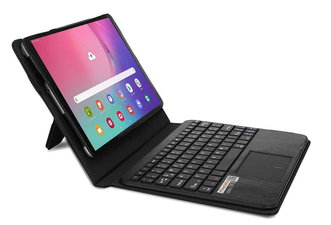 MQ für Galaxy Tab A 10.1 2019 - Bluetooth Tastatur Tasche mit Touchpad für Samsung Galaxy Tab A 10.1
