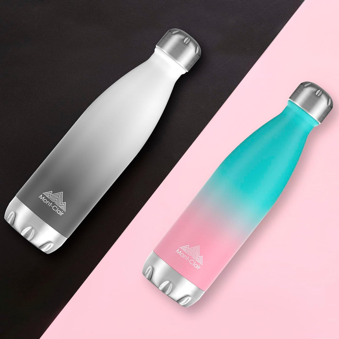 Mont-Clair Trinkflasche Edelstahl - Thermosflasche - BPA-freie - Water Bottle, Edelstahl trinkflasch