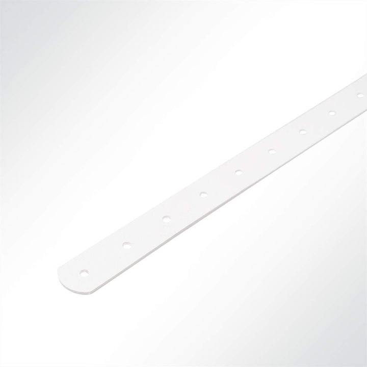 Strippe für Schnallriemen an Planen Anhänger, Länge 600mm, Weiss 20 x 600 mm (B x L) weiss 100, 20 x