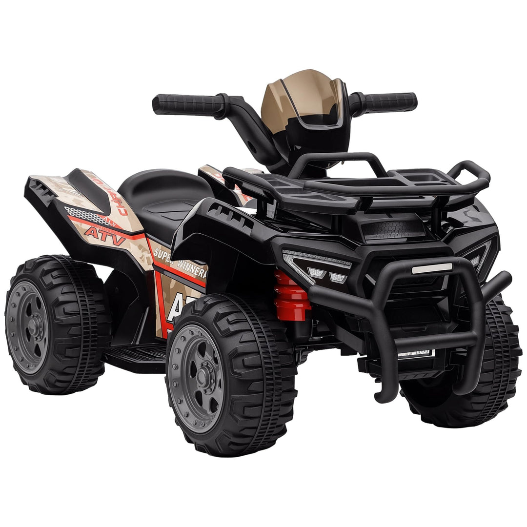 HOMCOM Kinder Quad Elektro 6V Kinderquad mit Vorwärtsfunktion, Musik, Elektro-Quad für Kinder 1,5-3