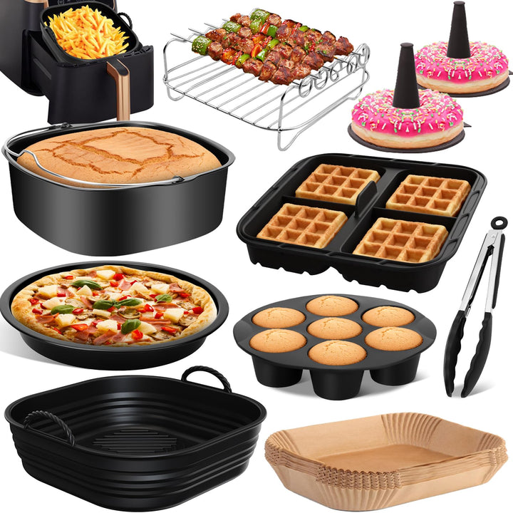 22CM Heissluftfritteuse Zubehör - Airfryer Zubehör für COSOR Turboblaze 5.5L / 6L / 6.2L Turbo Tower