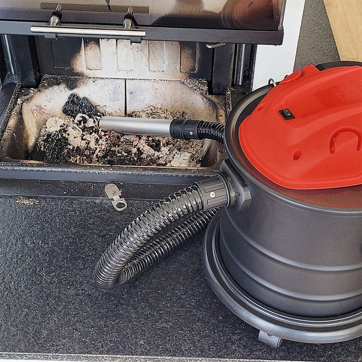 WALTER - Asche- und Trockensauger 1200 W, Aschesauger für Kamin, Kaminsauger Ascheschlucker