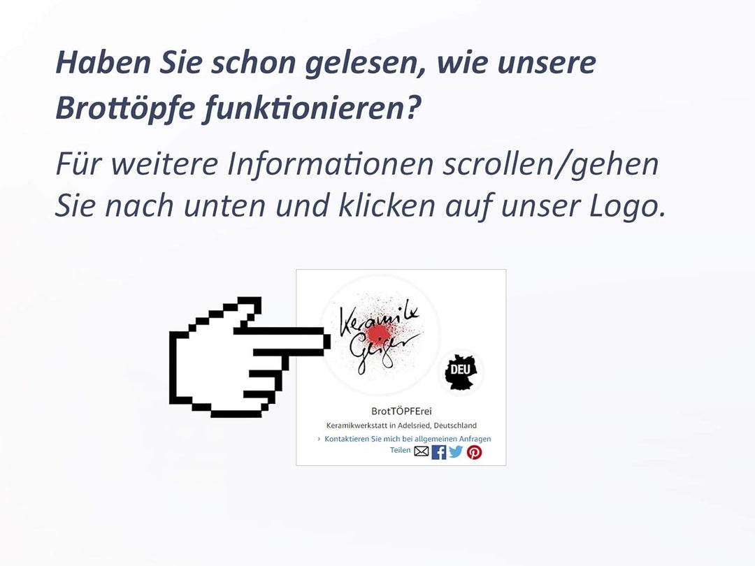 L – Brottopf für die grössere Familie, blau-schattiert. Keramik/Holz für zwei bis fünf