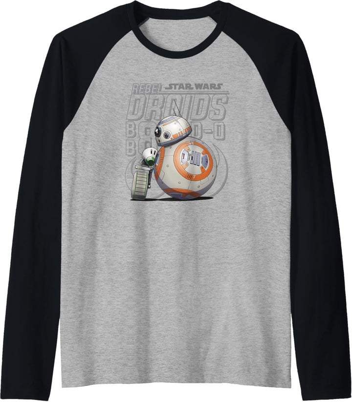 Star Wars Rebel Droids BB-8 And D-0 Raglan