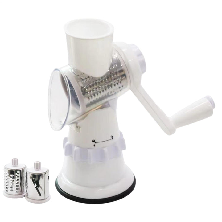 Rotary Food Slicer Manual Food Shredder For Kitchen | Kitchen Food Shredder for Home, Kitchen, Resta