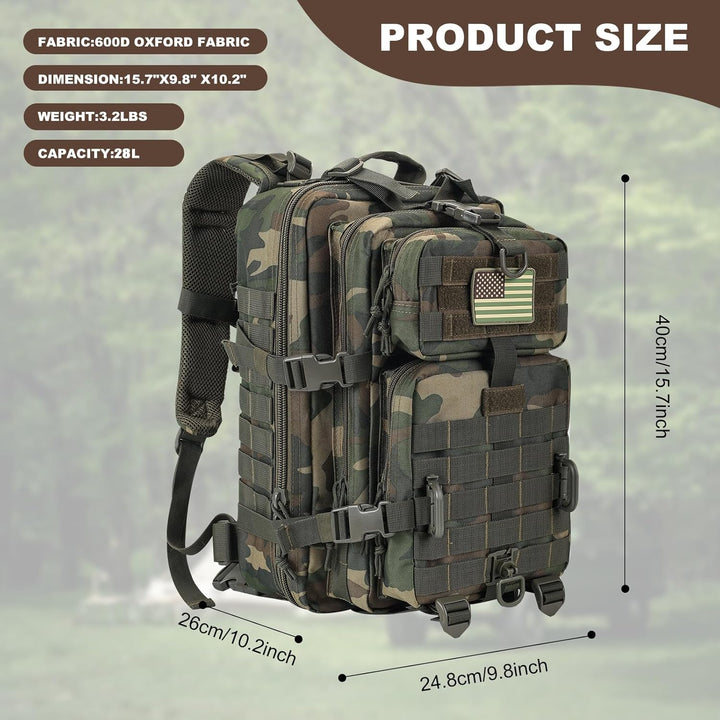 Militär Taktischer Rucksack Cooper Rucksack Armee Assault Pack 3 Tage Bug Out Go Bag Trekking Wander