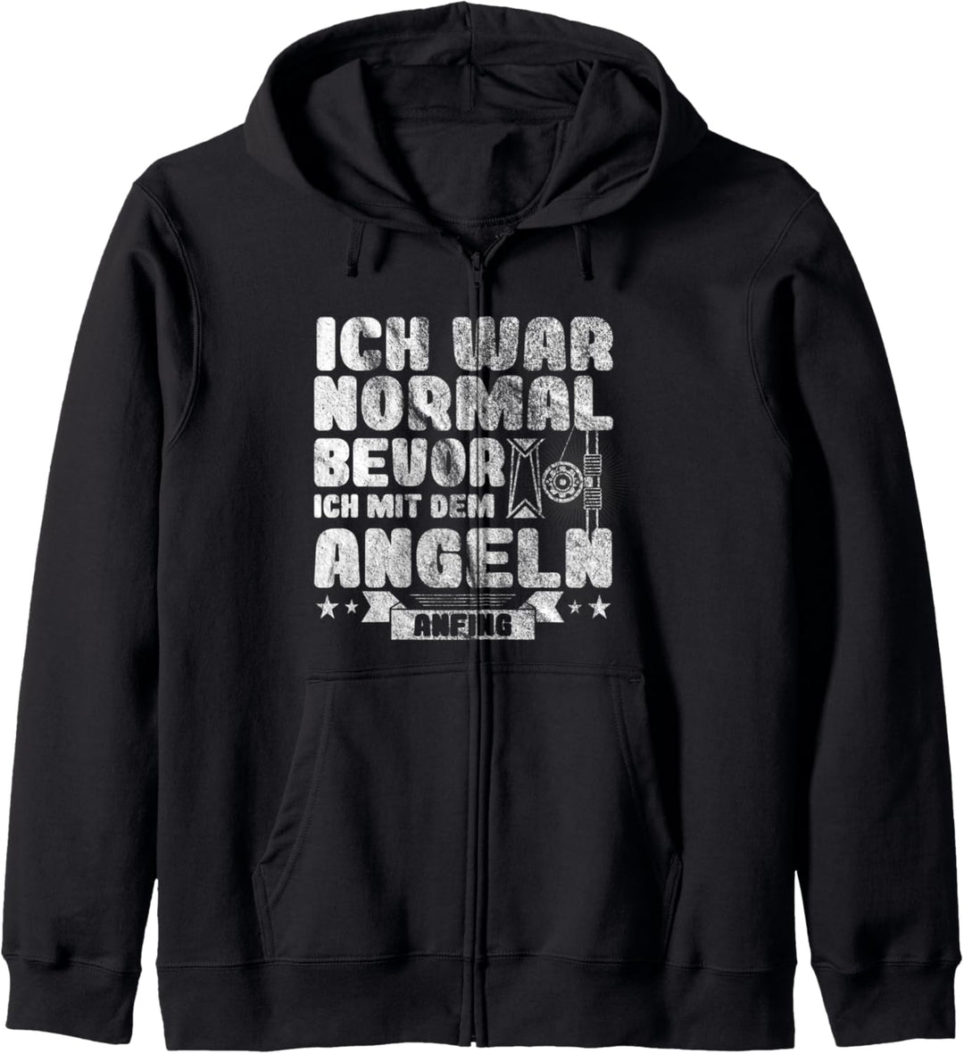Geschenk für Angelfreunde Fischen Angler Lustig Kapuzenjacke