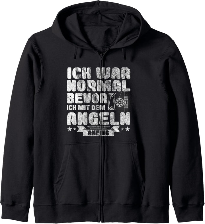 Geschenk für Angelfreunde Fischen Angler Lustig Kapuzenjacke