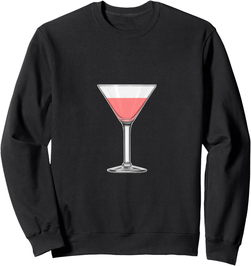 Rosa Cocktail Martini Sweatshirt