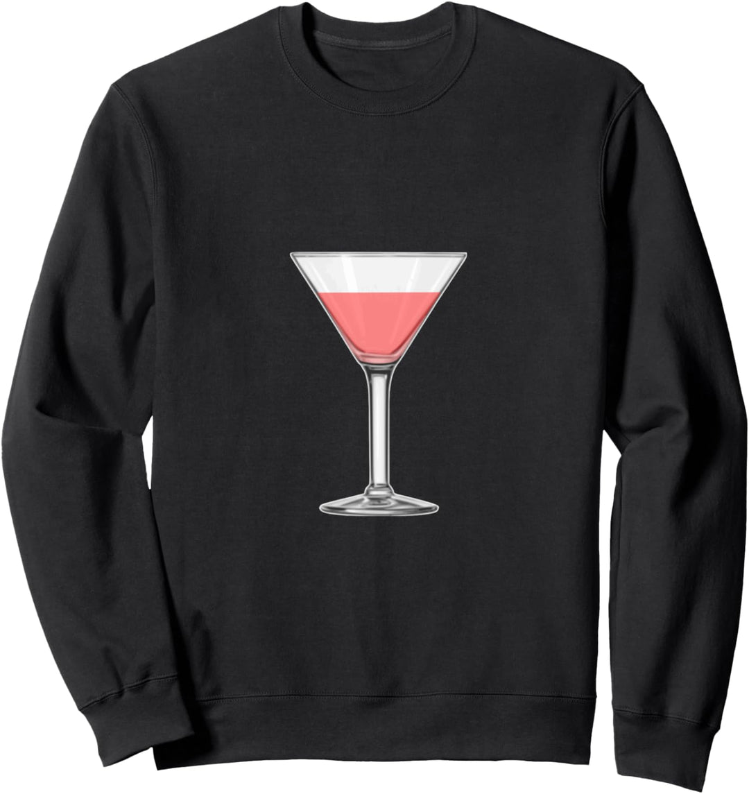 Rosa Cocktail Martini Sweatshirt