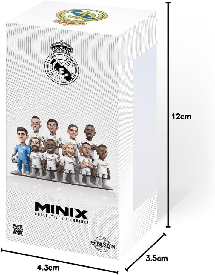 MINIX Sammelfigur MN18413, Real Madrid, Sammlerstück, 12 cm, Geschenkidee für Kinder und Erwachsene,