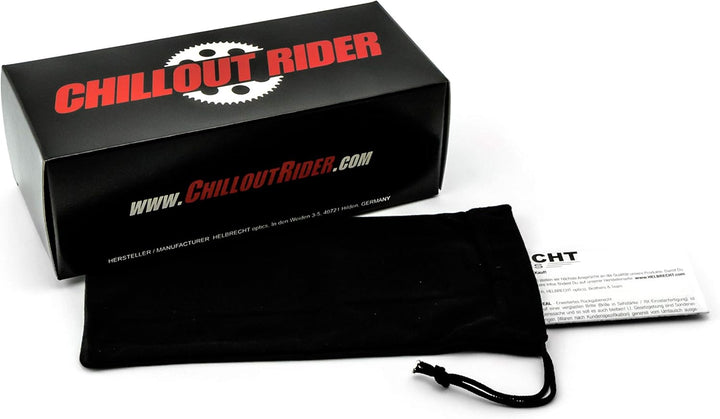 Chillout Rider® | beschlagfrei, winddicht, HLT® Kunststoff-Sicherheitsglas nach DIN EN 166 Bikerbril