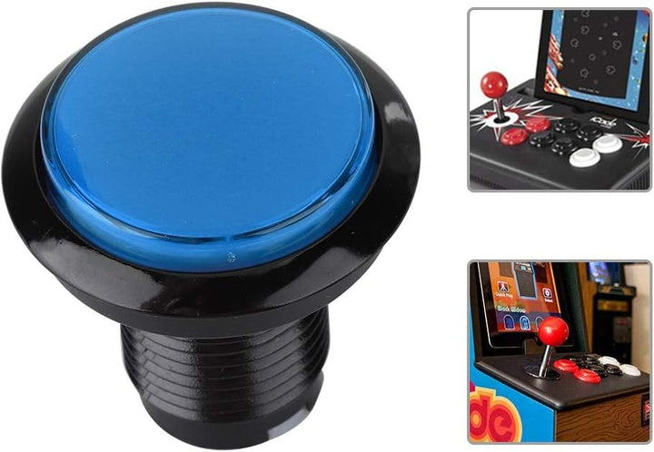 Gro?e Arcade-Tasten, DIY-Taste, gro?e Kuppel, konvexe Art, beleuchtete Druckkn?pfe f¨¹r Arcade-M¨¹nz