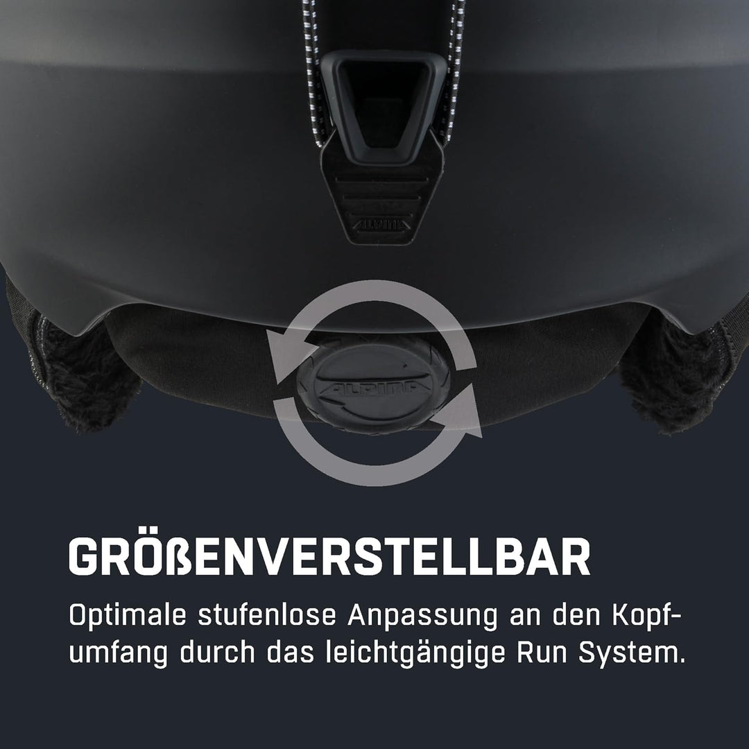 ALPINA GRAND - Sicherer, Optimal Klimatisierter, Bruchfester & Anpassbarer Skihelm Für Erwachsene bl