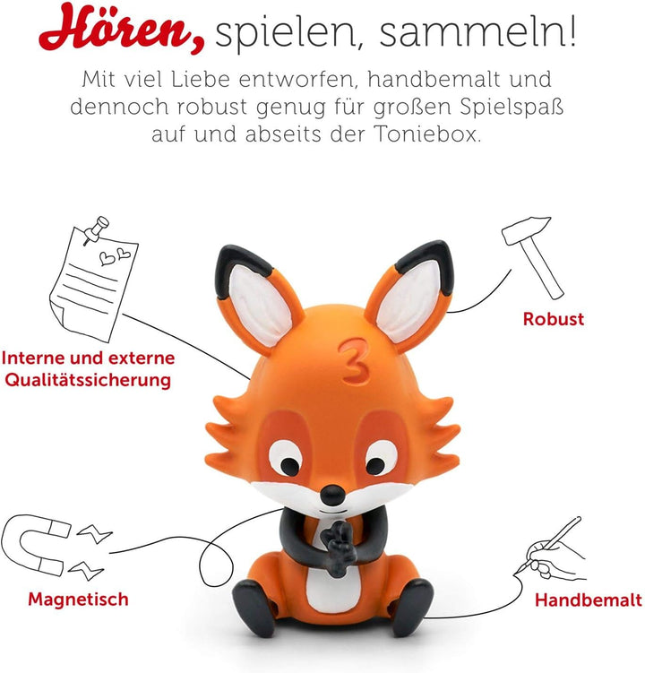 tonies Hörfiguren für Toniebox: 30 Lieblings ZÄHLLIEDER Figur - ca 70 Min. Spieldauer - ab 3 Jahre -