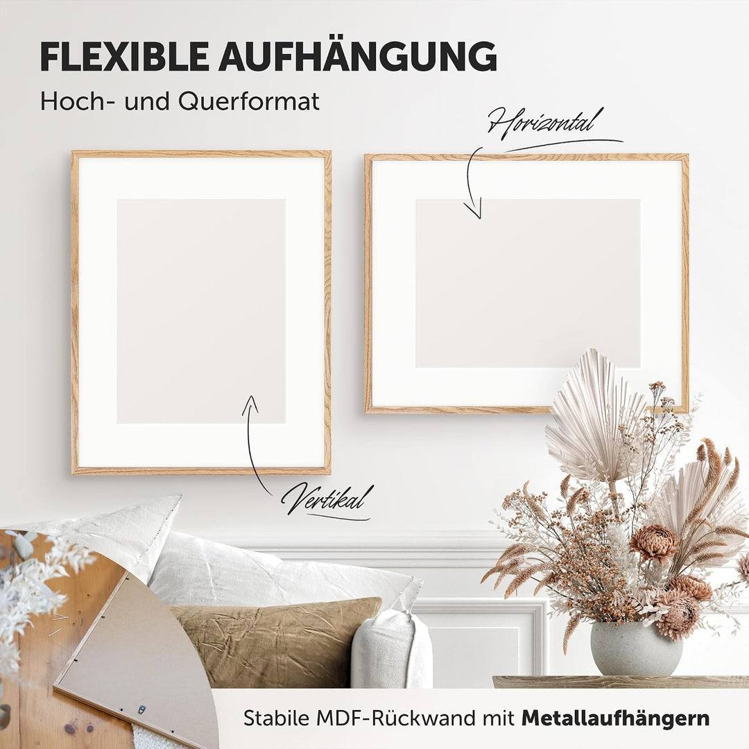 Dörr Eichenholzrahmen Oakwood Slim Hellbraun 50x70 50x70 Light Brown, 50x70 Light Brown