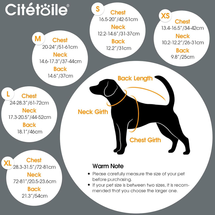 Wintermantel Hundemantel, Warme Winterjacken mit Fleece für Hunde,Hundejacke Hundekleidung Hundepull