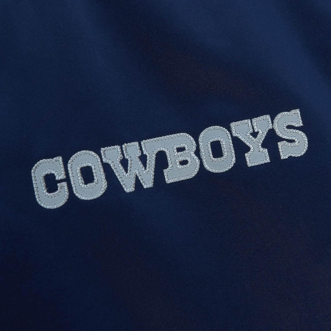 Mitchell & Ness NFL Heavyweight Satin Jacket M Dallas Cowboy - Navy, M Dallas Cowboy - Navy