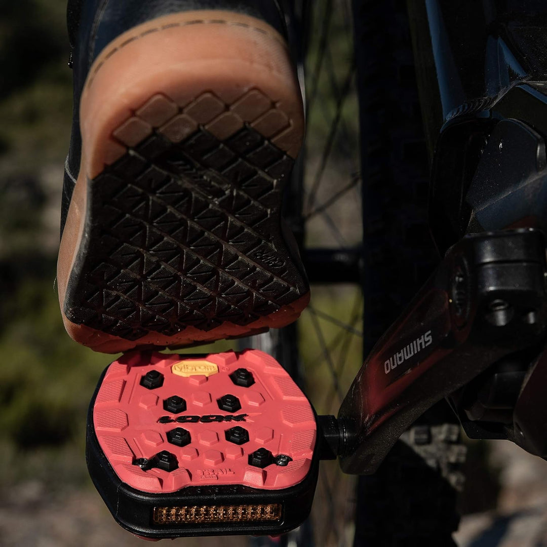 LOOK Cycle - Activ Grip Trail Pad - Kompatibel mit Trail Grip Flat Pedalen - Anti-Rutsch Technologie