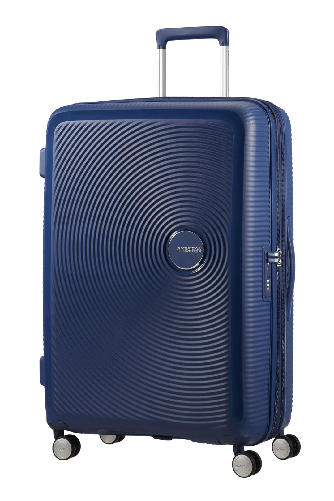 American Tourister Soundbox - Spinner L Erweiterbar Koffer, 77 cm, 110 L, Blau (Midnight Navy) Blau