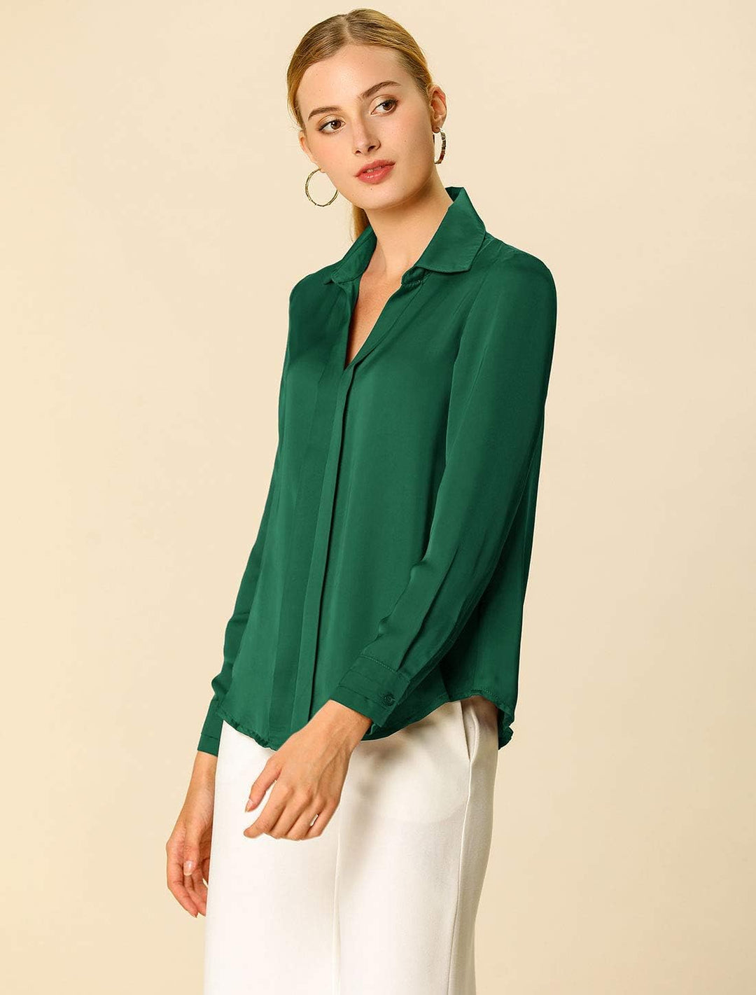 Allegra K Damen Classic Erbsenmantel M Grün, M Grün
