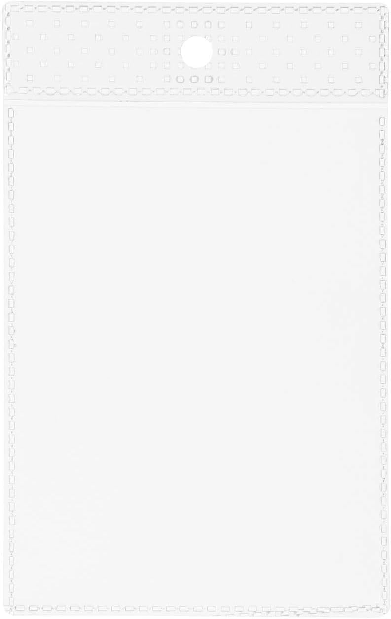 Durable Etikettenschutzhüllen, Format DIN A7, transparent, Pack. à 100 Stück, 229619, DIN A7