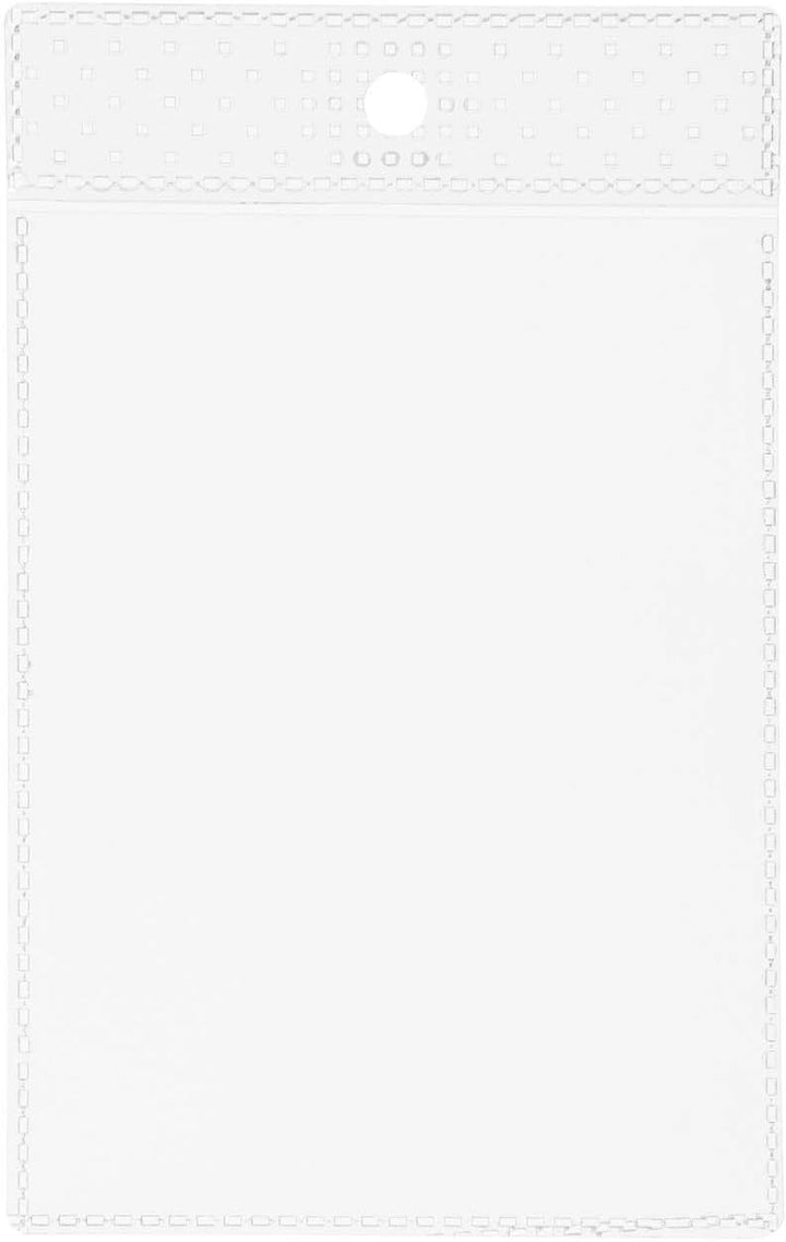Durable Etikettenschutzhüllen, Format DIN A7, transparent, Pack. à 100 Stück, 229619, DIN A7