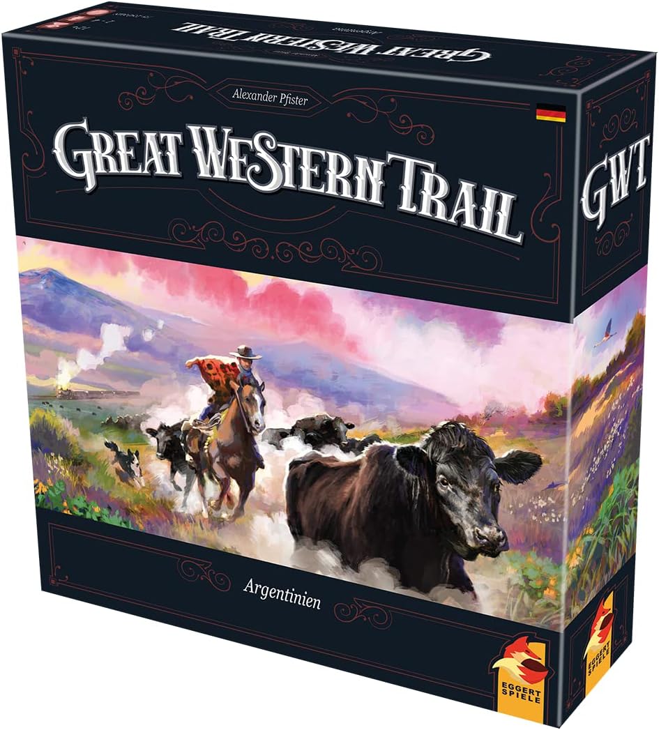 Eggertspiele | Great Western Trail – Argentinien | Kennerspiel | Strategiespiel | 1-4 Spieler | Ab 1