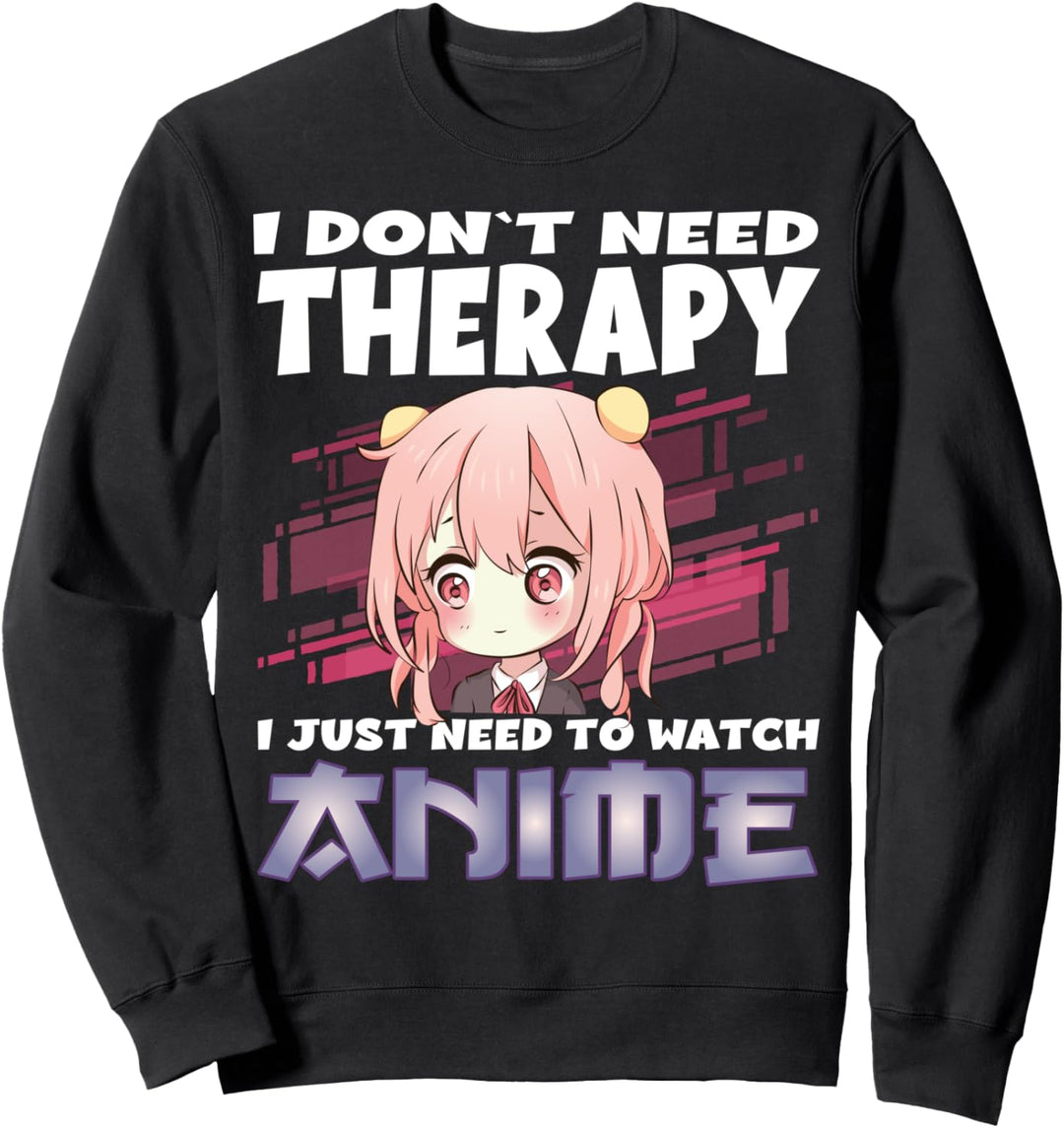 Lustiges Anime Girl Graphic Manga Anime Merch Japanese Otaku Sweatshirt