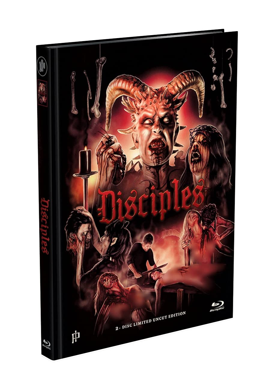 DISCIPLES - Jünger des Satans - 2-Disc Mediabook Cover A [Blu-ray + DVD] Limited 500 Edition - Uncut
