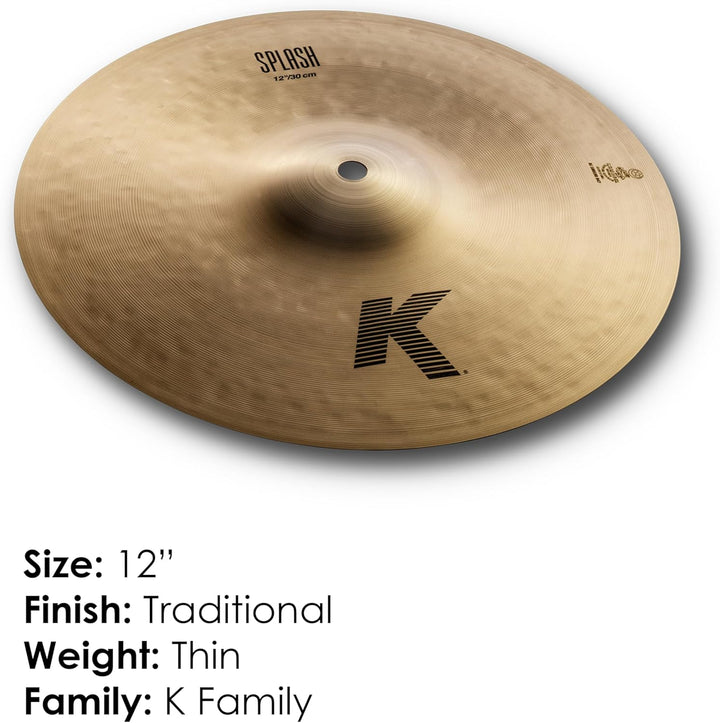 Zildjian K Zildjian Series - 12" Splash Cymbal 12 Zoll, 12 Zoll